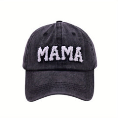 MAMA Patch Baseball Cap Sun Hat for Women