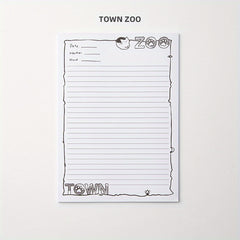 30 Sheets B5 Notepads Thickened Tearable Paper for Learning & Memo