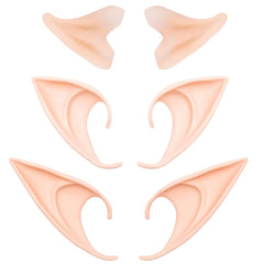 Fairy Pixie Elf Ears Soft Pointed Tips Costume Accessories for Party