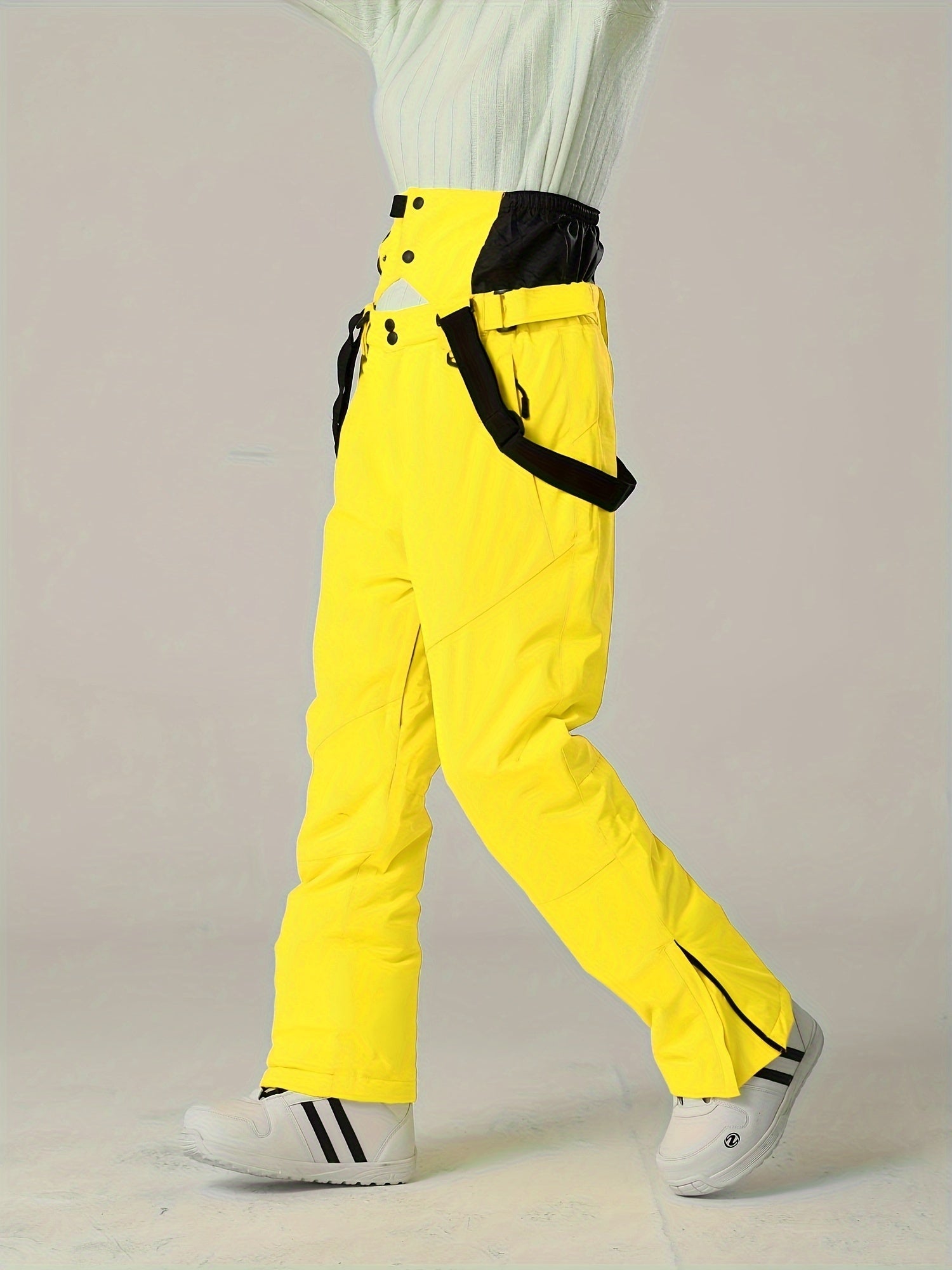 Waterproof Windproof Snow Pants with Suspenders Women's Activewear