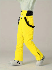 Waterproof Windproof Snow Pants with Suspenders Women's Activewear