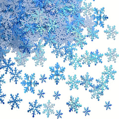 300pcs Snowflake Throwing Confetti Christmas Party Decor