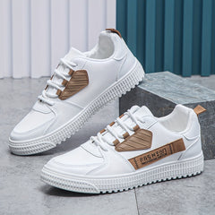 Men's Lace Up Skate Shoes Non Slip Sneakers