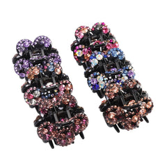 Small Rhinestone Hair Claw Clip Crystal Hairpin Hair Accessories