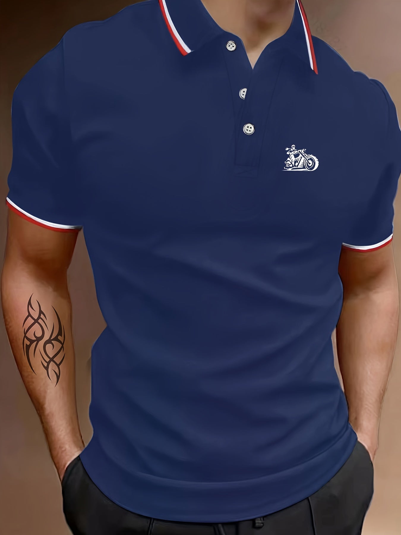 Breathable Golf Short Sleeve Shirts for Men