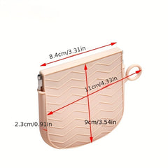 Portable Silicone Coin Purse Small Storage Lightweight Clutch Wallet