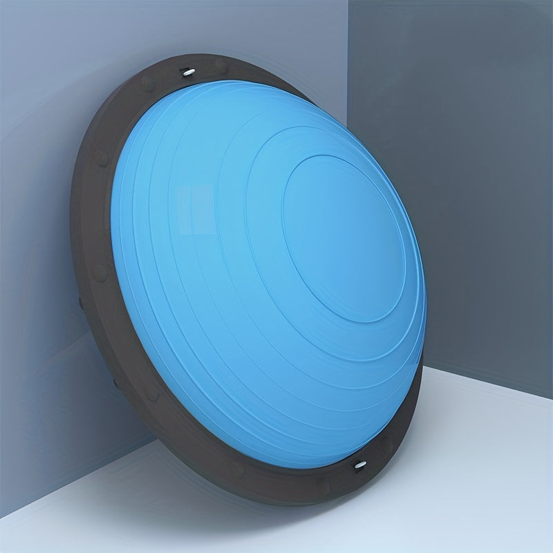 Non-slip 22.83in Semicircle Balance Ball for Home Fitness Training - Yoga Ball