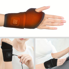 Rechargeable Heated Gloves Half Finger Soft Warm Outdoor Accessories