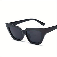 Y2K Cat Eye Sunglasses For Women Men Hiphop Block Glasses UV400