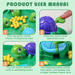 Turtle Eating Toy - Watch Your Turtle Gobble Up Beans!
