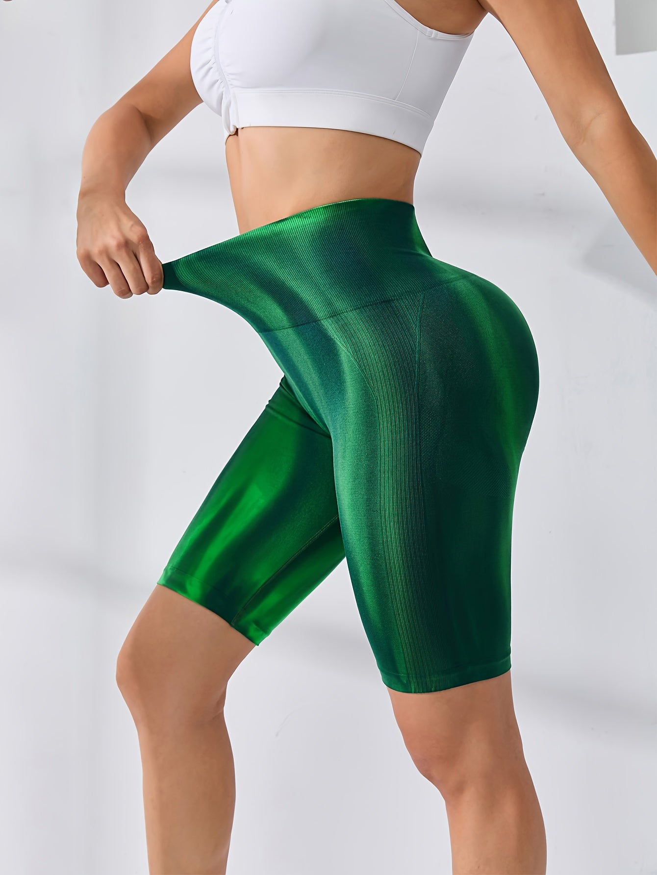 Custom Hip Lift Exercise Tight Shorts High Waist Yoga Shorts