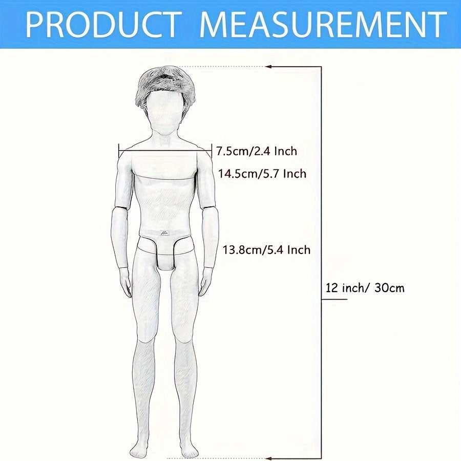 Professional Dreamer Series Male Doll Clothes Set - Fits 11.5 Inch Dolls