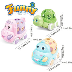 Baby Car Toys Toddler Rattle & Roll Toy Vehicles For Infant