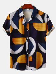 Men's Slim Fit Button Up Shirt