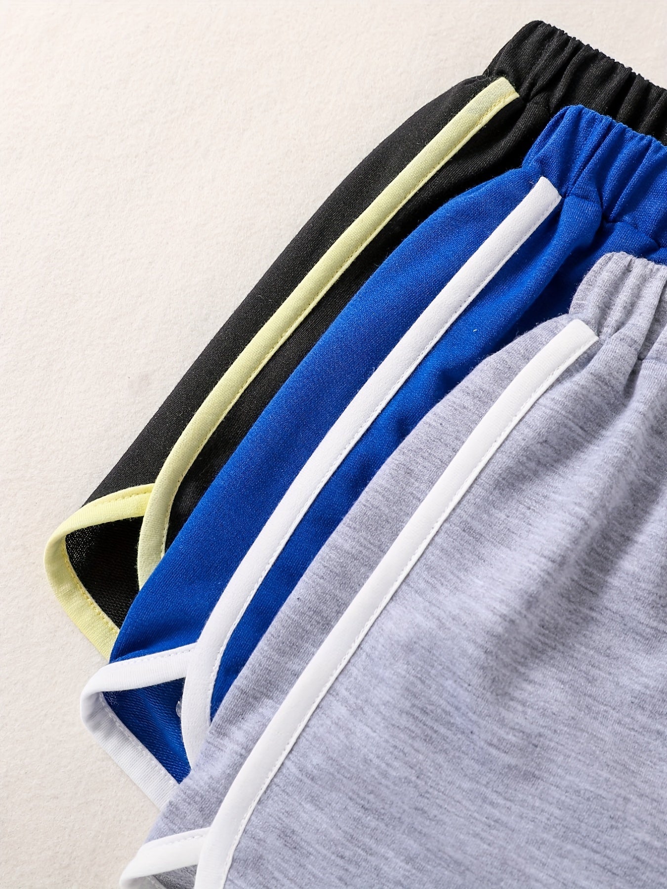 3pcs Girls' Running Shorts Sports Yoga Casual Shorts Athletic Fit