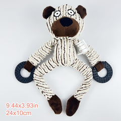 Plush Dog Toy Bear Monkey Puppy Toys for Dogs