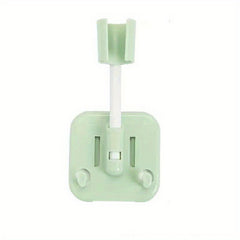360 Degree Adjustable Shower Head Stand Punch Green Pink