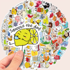 DIY Graffiti Stickers Rewards Encouragement Phrases Fun Cycling Decals