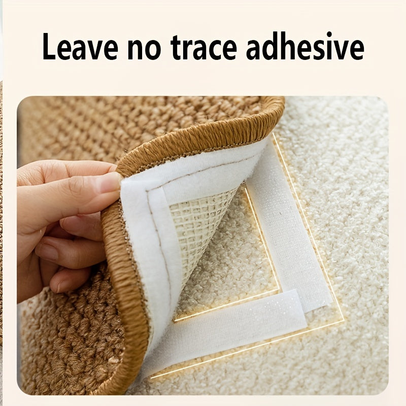 Sisal Cat Scratcher Mat with Magic Stickers