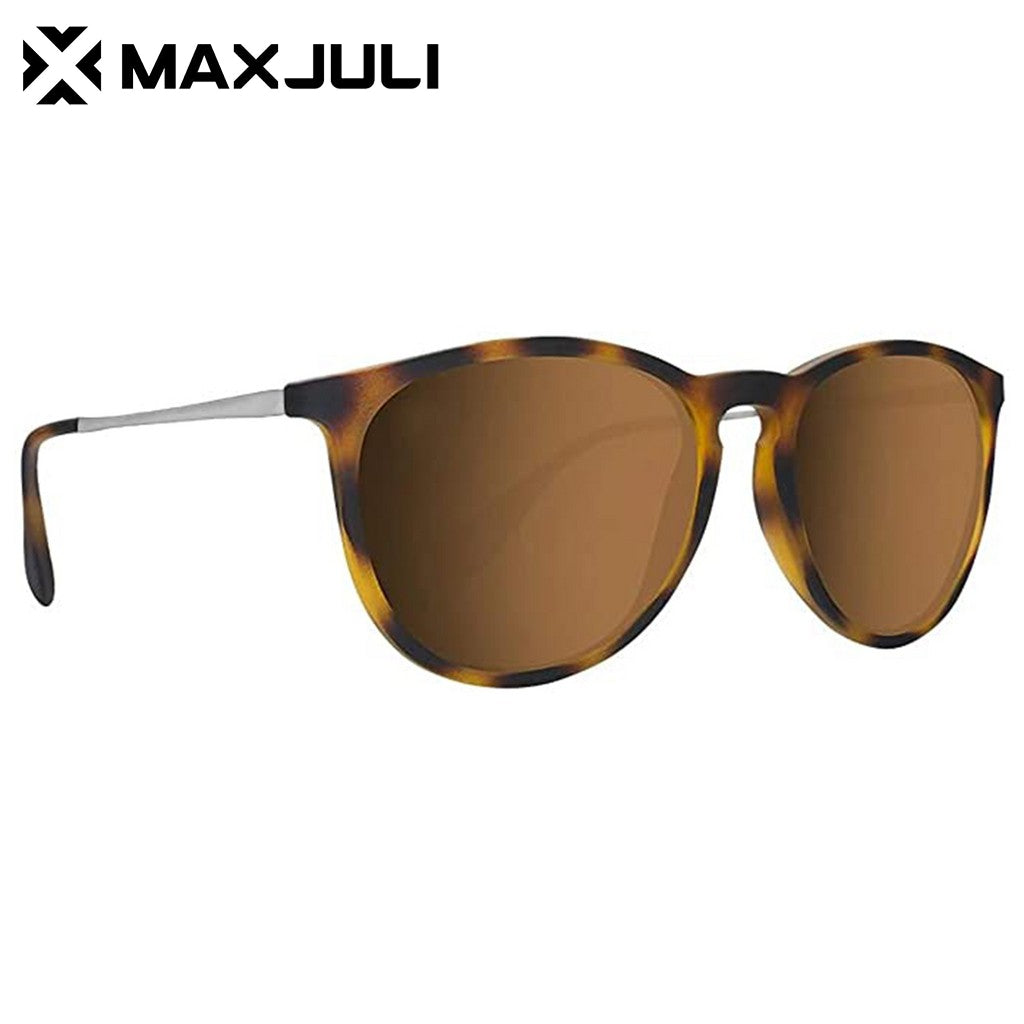 Maxjuli Women's Polarized Sunglasses - Stylish Metal Shades for Football Game