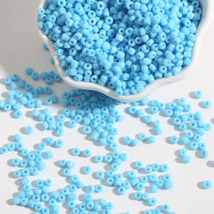 500pcs Colorful Glass Pearl Bead Jewelry Accessory