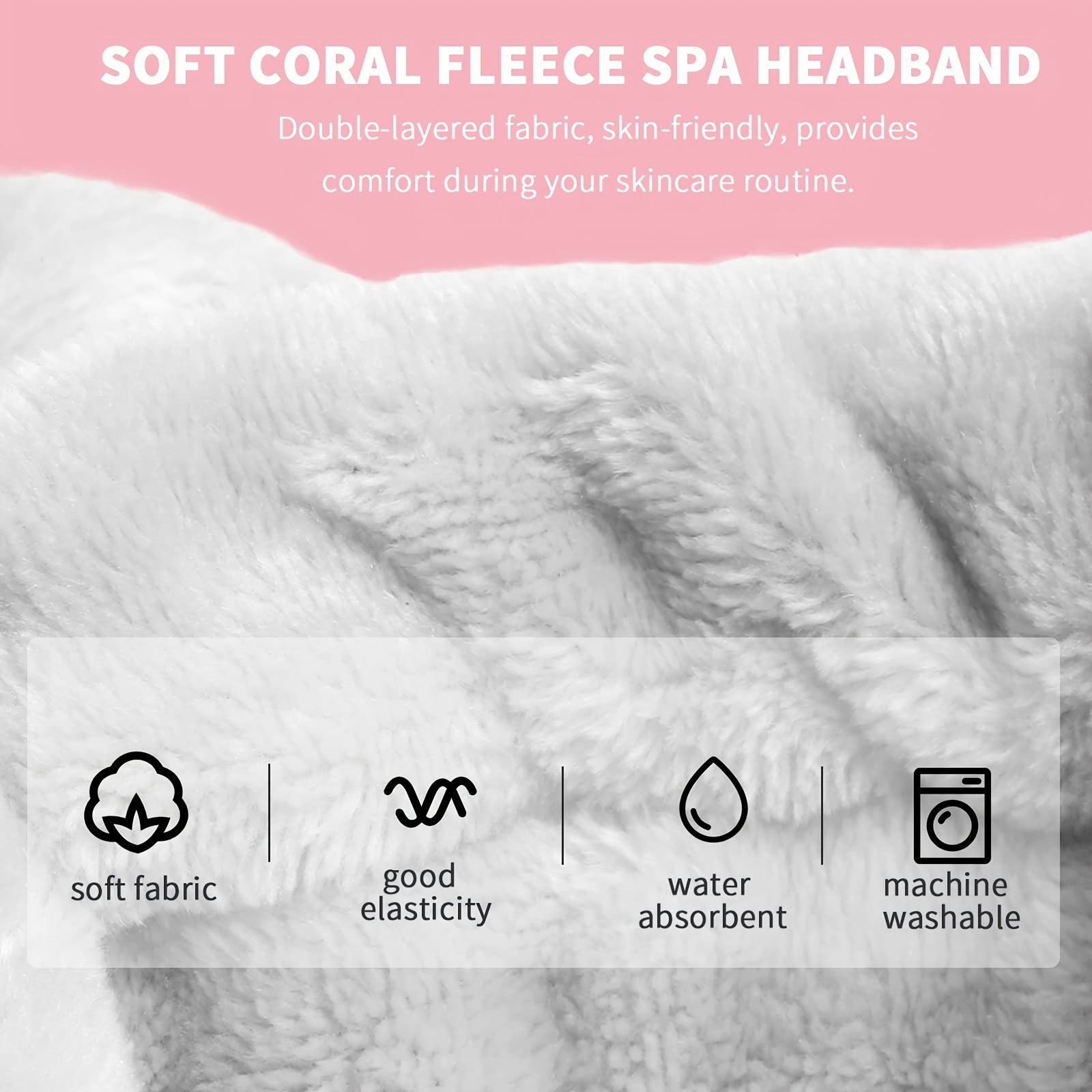 Soft Bow Headband for Washing Face and Makeup