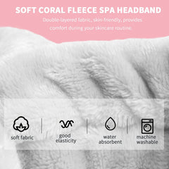 Soft Bow Headband for Washing Face and Makeup
