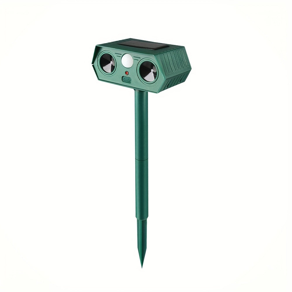 Ultrasonic Solar Cat Repellent Mouse Mole Repellent for Lawn Garden Yard