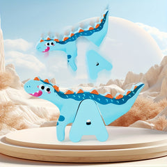 Alphabet Puzzle Dinosaurs Wooden Blocks for Kids Educational Toy