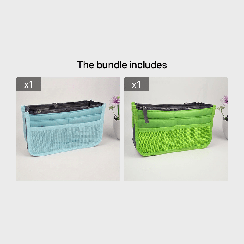 Multifunction Double Folding Organizer Tote Travel Bag