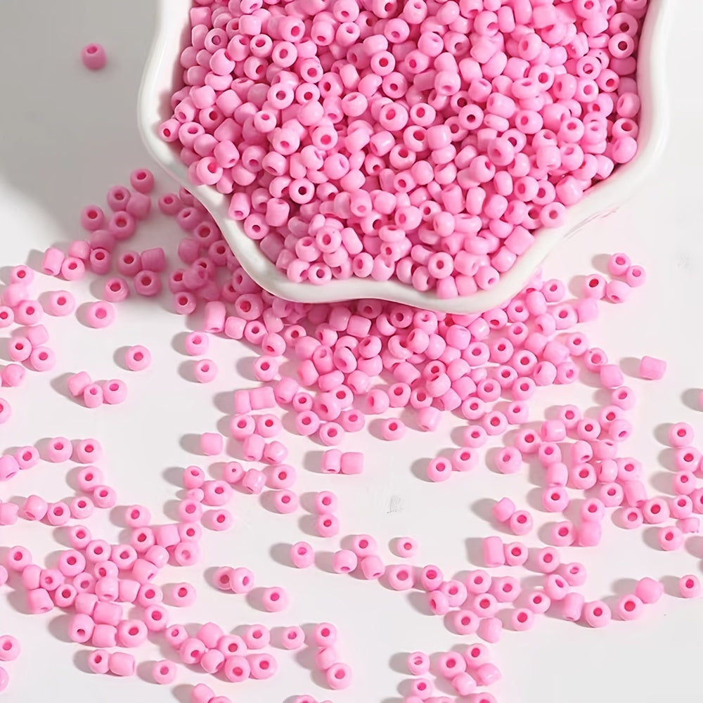 500pcs Colorful Glass Pearl Bead Jewelry Accessory