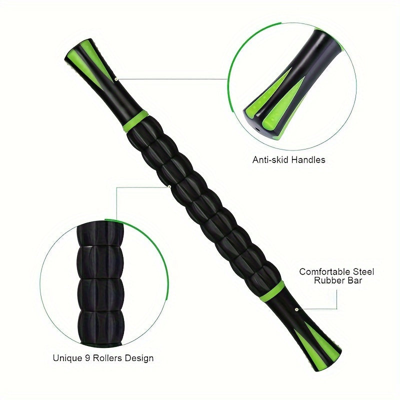 Facial Scraping Tool and Body Muscle Roller Stick Set