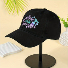 Mesh Hats Print Baseball Cap Adjustable Snapback Cap For Men & Women