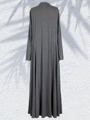  Casual Jalabiya Dress Women's Plus Maxi Dress