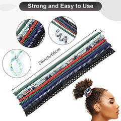 Colorful Spiral Lock Hair Tie Dreadlock Accessory