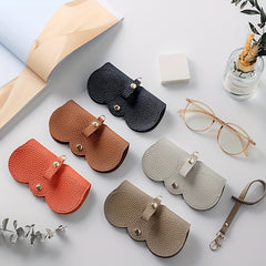 Men's Sunglasses Case Leather Protective Storage Case