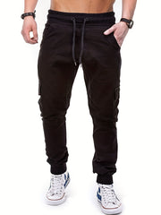 Men's Drawstring Cargo Jogger Pants