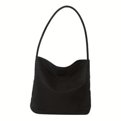 Pink Letter Embroidered Tote Bag Women's Handbag