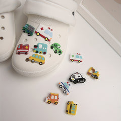 Car Cartoon Shoe Charms Decorations 12pcs Pack Kids Adults Party Favors