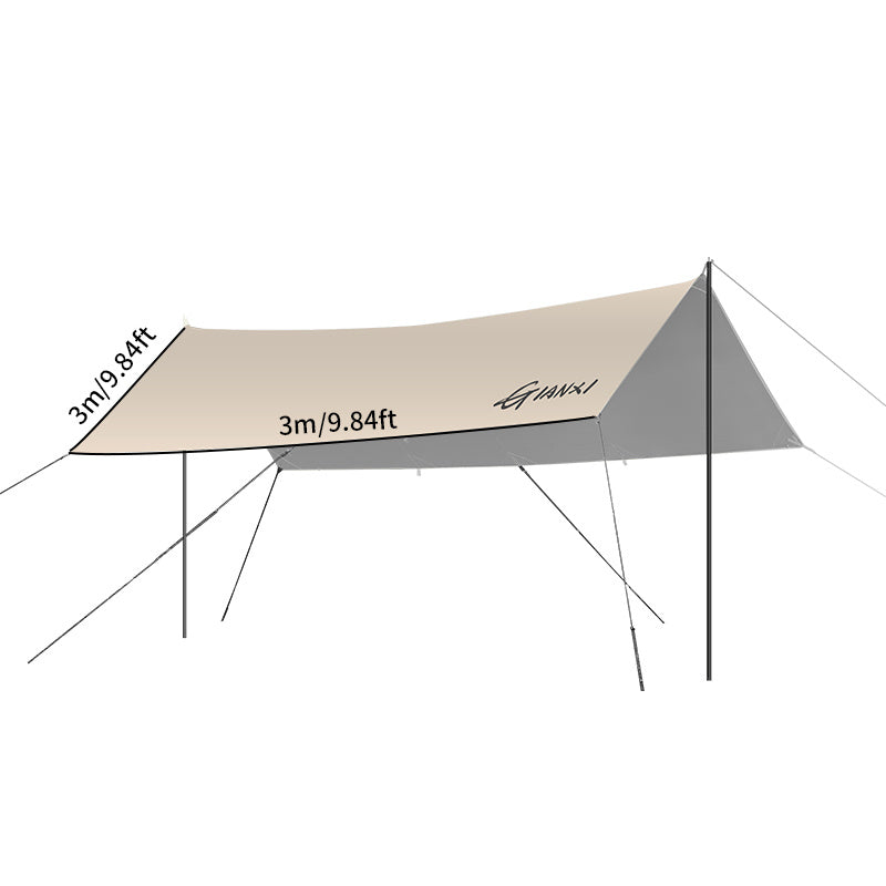 Portable Waterproof Canopy Tent for Camping and Outdoor Activities