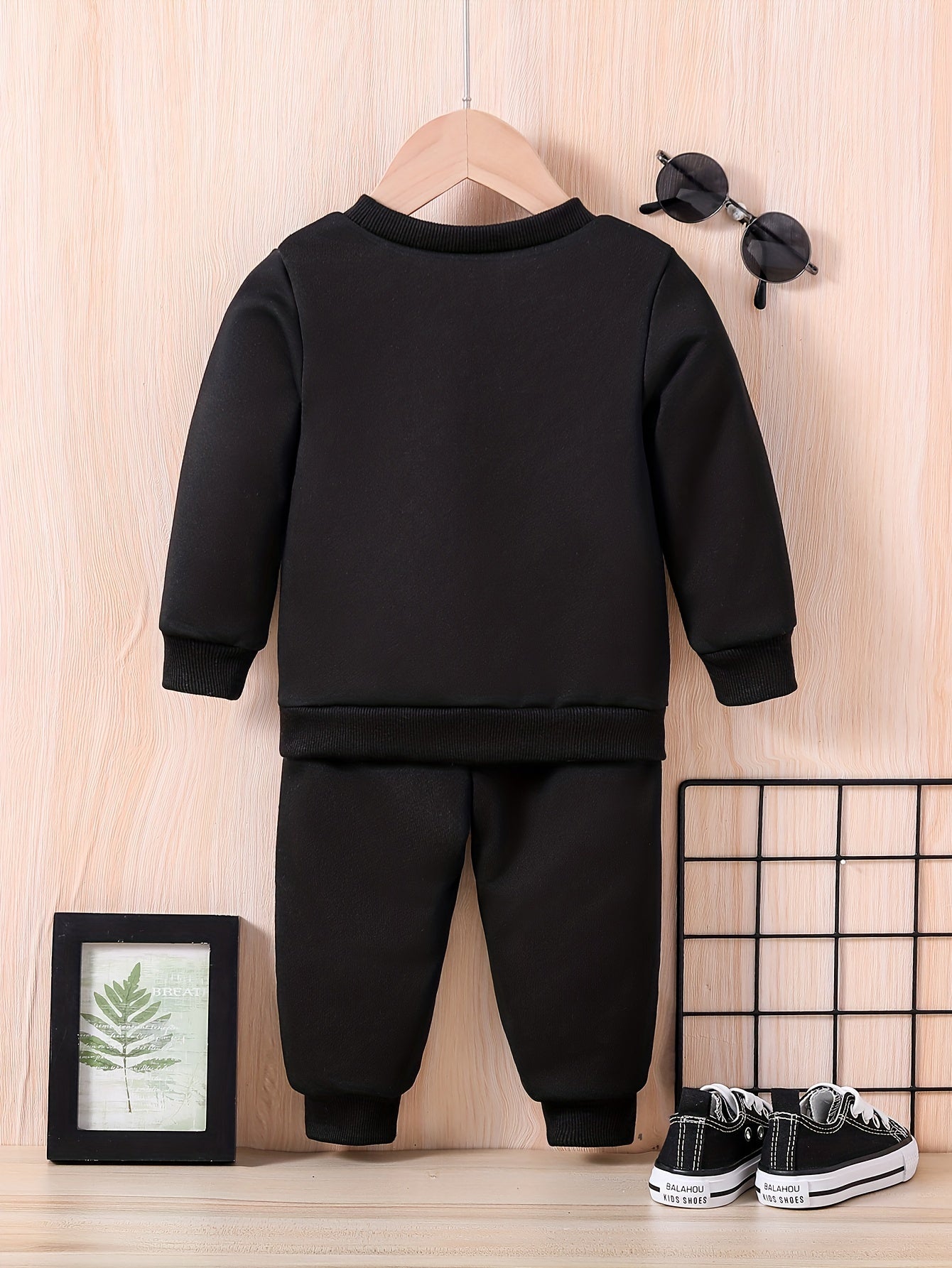 Baby Letter Print Casual Outfit Set MY IS PAPA