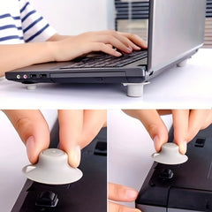 4pcs Laptop Stand Mini Ultra thin Foldable Keyboard Pad