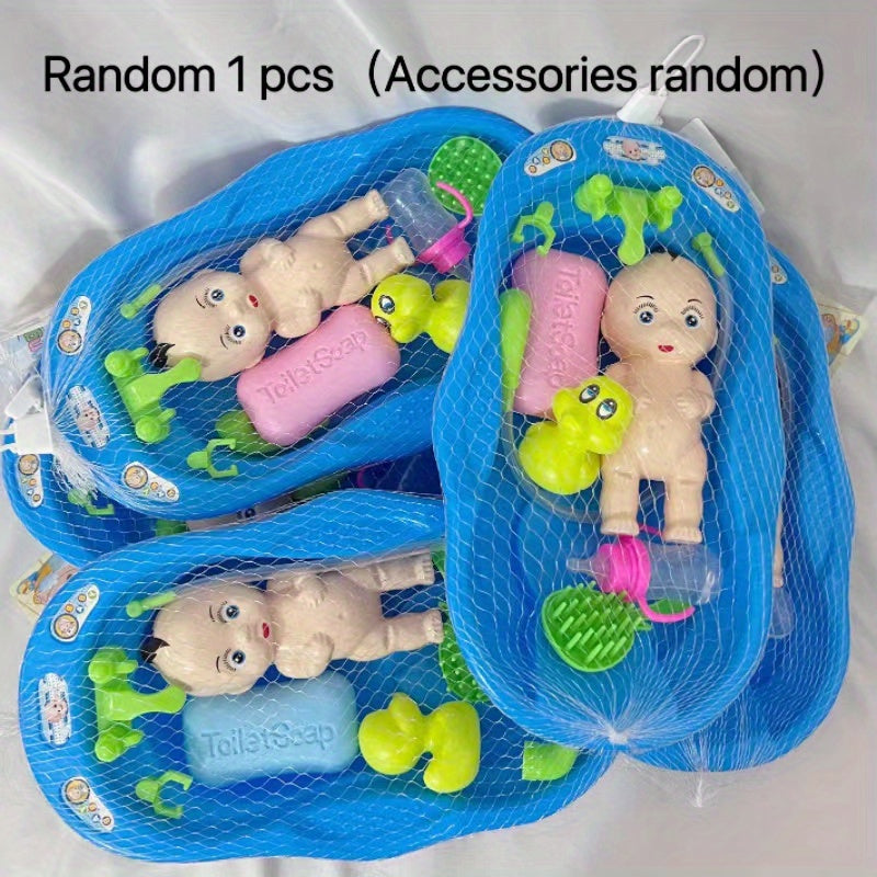 Bath Doll Set Bath Toy Bath Beach Swimming Water Play Set