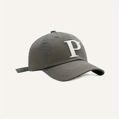 Unisex Sunshade Adjustable Baseball Cap Outdoor Sport P Embroidery