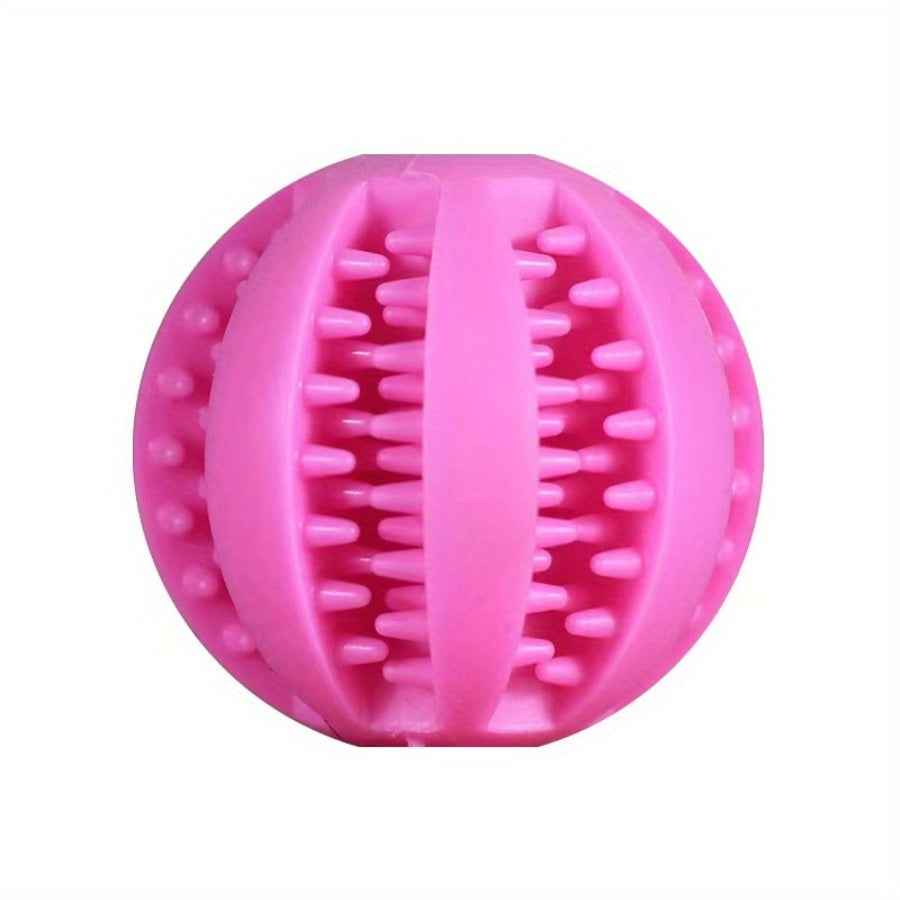 Dog Leaking Food Toy Rubber Chew Toys Interactive Molar Toy