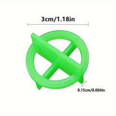 50pcs Ceramic Tile Spacers 1.5mm - Wall/Floor Tiles