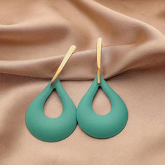 Boho Teardrop Dangle Earrings 18K Plated Jewelry Gift
