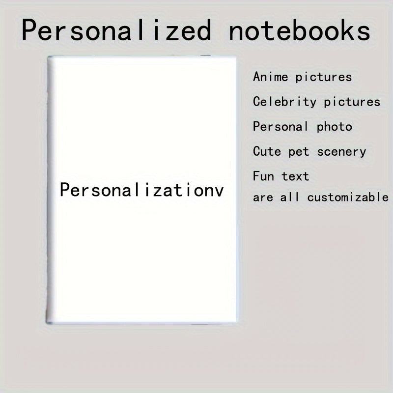 Custom Pet Photo Journal Personalized Notebook Ideal Gift