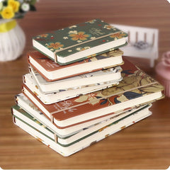 Thick 128 Sheets Notebook for Girls, Portable A5 A6 Diary, Office Notepad
