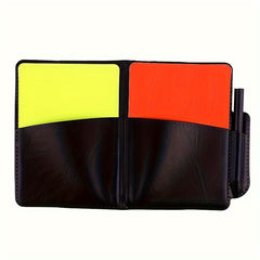 Referee Cards Sports Referee Kit with Pencil, Red and Yellow Cards